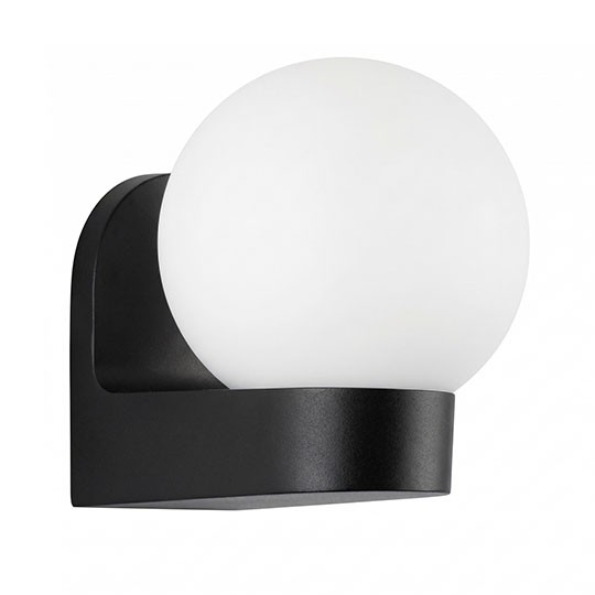 M999040 Max.1x60W bela IP44 E27 kugla zidna lampa Mitea Lighting