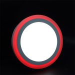 M18NO-D 18+6W 6500K+crvena nadgradni okrugli LED panel Mitea Lighting