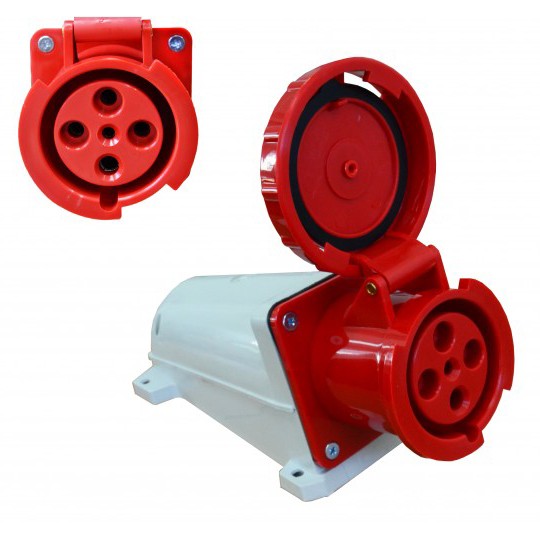 ME-UN4P-63A IP67 industrijska nazidna utičnica Mitea Electric