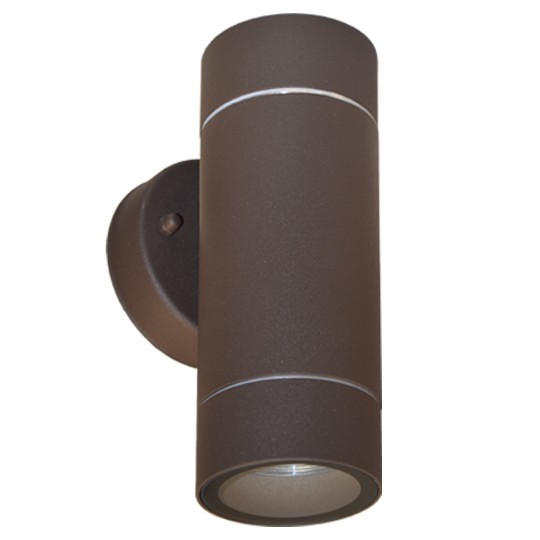 M950010 B Max.2x35W braon IP54 2xGU10 baštenska lampa zidna Mitea Lighting