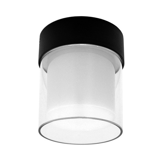 M954010 9W 4000K crna IP44 Ø104xH121mm okrugla LED plafonska lampa-spoljna nadgradna 420lm Mitea Lighting