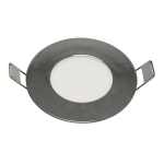 M3UO-CH 3W 4000K hrom ugradni okrugli LED panel Mitea Lighting