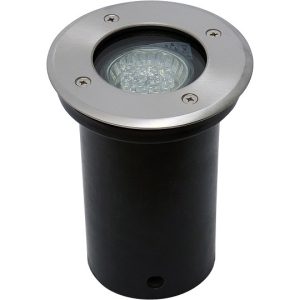 M845 Max.50W saten hrom IP65 krug GU10 spoljna lampa ugradna Mitea Lighting