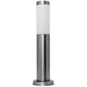 M912 Max. A59 saten hrom IP44 E27 baštenska lampa stubna Mitea Lighting