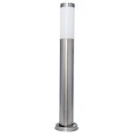M913 Max. A59 saten hrom IP44 E27 baštenska lampa stubna Mitea Lighting