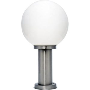 M931 Max.60W saten hrom IP44 E27 baštenska lampa stubna Mitea Lighting