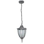 M2003-V Max.1x60W sivi IP44 E27 baštenska lampa - fenjer Mitea Lighting