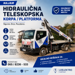Kamion sa korpom CTE – 18 m / 300 kg