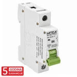 ME-MAO6 Automatski osigurač B6A 4.5kA 240V tipB 5Y Mitea Electric
