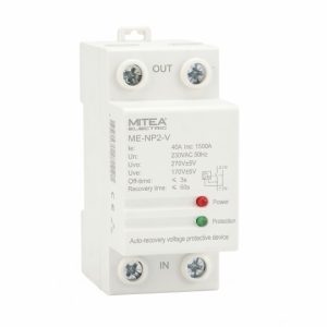 ME-NP2-V 2P 40A Analogni prenaponski i podnaponski relej pada i rasta sa automatskim povratkom uključivanja Mitea Electric
