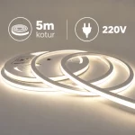 MLI-2835-230V-120-D5 4000K 10W/1m 220-230V IP65 10x10mm 5m kotur NEON FLEX LED traka 120 LED/1m Mitea Lighting