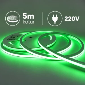 MLI-2835-230V-120-D5 ZELENA 10W/1m 220-230V IP65 10x10mm 5m kotur NEON FLEX LED traka 120 LED/1m Mitea Lighting