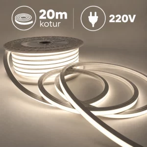 MLI-2835-230V-120-D5 4000K 10W/1m 220-230V IP65 10x10mm 20m kotur NEON FLEX LED traka 120 LED/1m Mitea Lighting