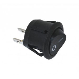 ME-DS-111B ugradni crni okrugli prekidač Mitea Electric