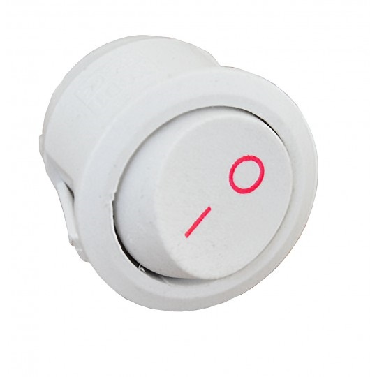 ME-D5-1111 ugradni beli okrugli prekidač Mitea Electric