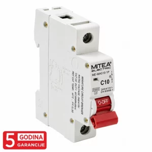 ME-MAO10 Automatski osigurač C10A 6kA 240/415V tipC 5Y Mitea Electric