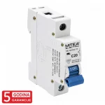 ME-MAO20 Automatski osigurač C20A 6kA 240/415V tipC 5Y Mitea Electric