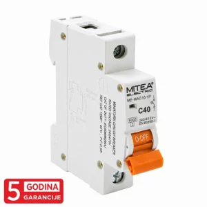 ME-MAO40 Automatski osigurač C40A 6kA 240/415V tipC 5Y Mitea Electric