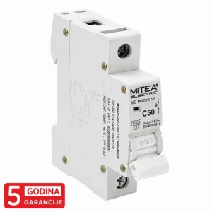 ME-MAO50 Automatski osigurač C50A 6kA 240/415V tipC 5Y Mitea Electric