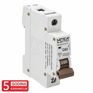 ME-MAO63 Automatski osigurač C63A 6kA 240/415V tipC 5Y Mitea Electric