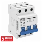 ME-MAO20 3P Automatski osigurač 3x20A 6kA 240/415V tipC 5Y Mitea Electric