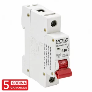 ME-MAO10 Automatski osigurač B10A 4.5kA 240/415V tipB 5Y Mitea Electric