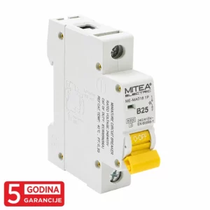 ME-MAO25 Automatski osigurač B25A 4.5kA 240/415V tipB 5Y Mitea Electric