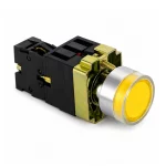 ME-BA51 žuti ugradni taster NO/NC sa tinjalicom IP63 Mitea Electric