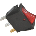 ME-D1-1111 ugradni crveni prekidač sa tinjalicom Mitea Electric