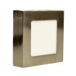 -R M6NK-SN 6W 6500K saten nikl nadgradni kvadratni LED panel Mitea Lighting