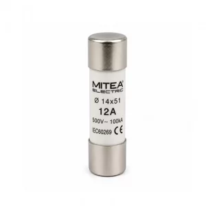 ME-CO14x51 12A gG cilindrični osigurač 500V Mitea Electric