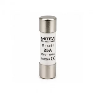 ME-CO14x51 25A gG cilindrični osigurač 500V Mitea Electric