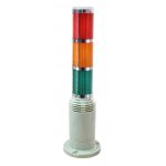 ME-LTA203-3 crvena-naranandžasta-zelena signalna lampa, totem 220V (bez tonskog signala) Mitea Electric