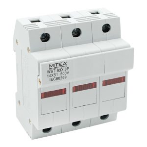 ME-CO14x51 3P nosač-kućište cilindričnog osigurača sa signalnom sijalicom drišer 500V max.63A Mitea Electric