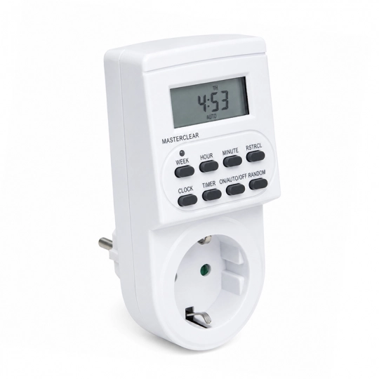 PM-T1 7dana 24h beli digitalni programator vremena, tajmer 16A Mitea Electric
